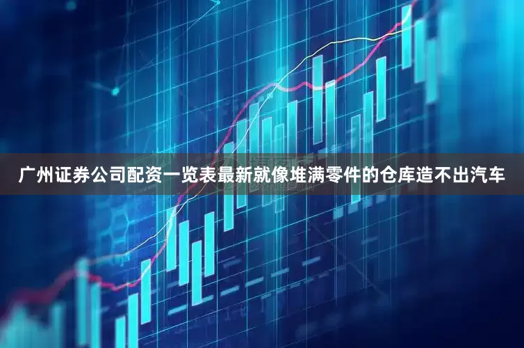 广州证券公司配资一览表最新就像堆满零件的仓库造不出汽车