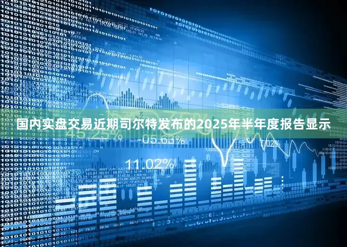 国内实盘交易近期司尔特发布的2025年半年度报告显示